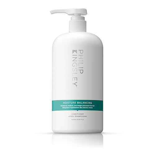 PHILIP KINGSLEY | Moisture Balancing Combination Conditioner | Restore Your Hair's Shine, Softness and Hydration | Nourishing Hydration and Moisturizing for Dry Hair | 33.8oz