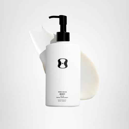 OneSkin BODY OS-01 Peptide Skin Longevity Daily Moisturizer- Improves Skin Texture & Barrier, Safe for Sensitive Skin, 250 mL/ 8.45 fl oz