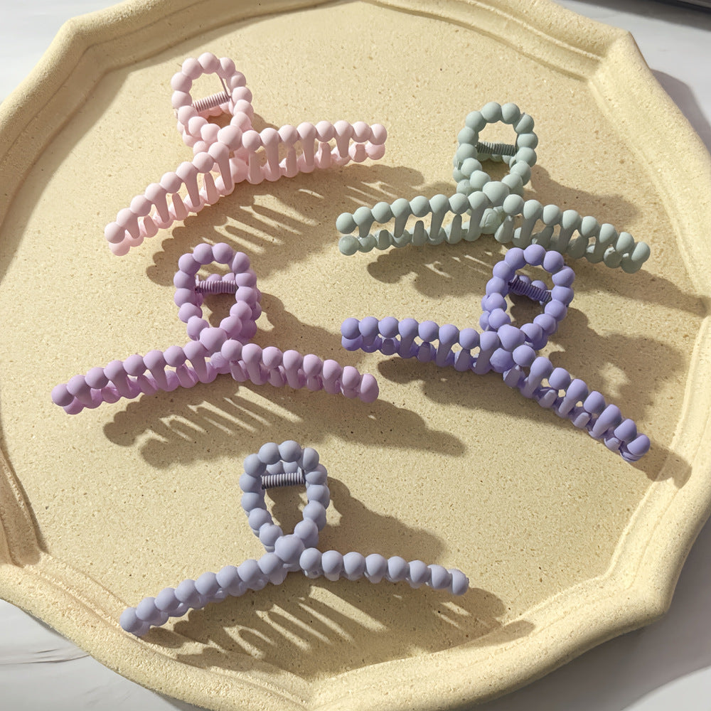Lady Updo Shark Clip Hair Accessories - Colorful Plastic Hair Clips for Women