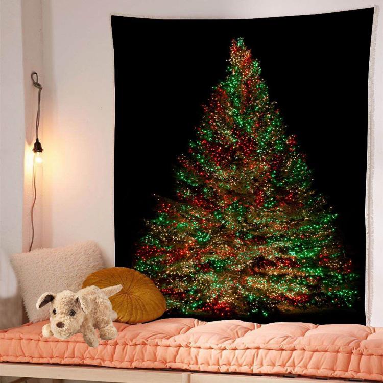 Christmas Tapestry Tablecloth with Cartoon Anime Pattern - Multiple Sizes & Styles