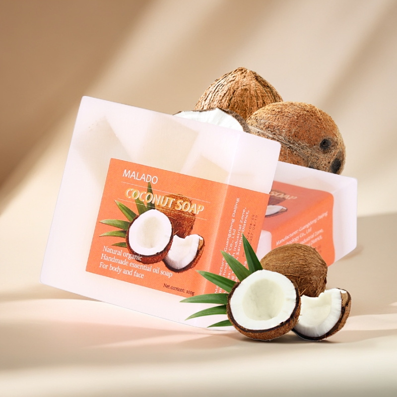 Coconut Granule Fruit Soap Bar - 100g