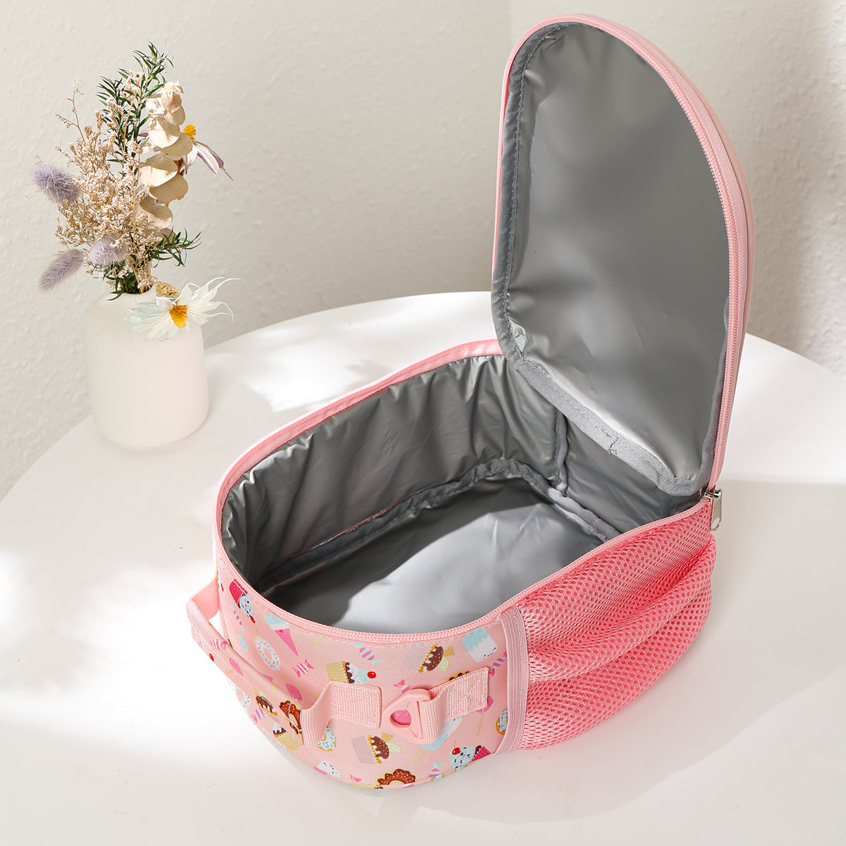 Cute Lunch Insulated Bag, Portable Outdoor Makeup And Cold, Suitable