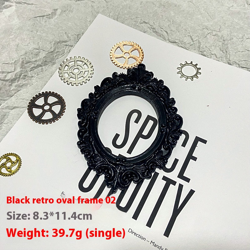Dark Element Specimen Decorative Picture Frame for Jewelry and Photography Backdrop