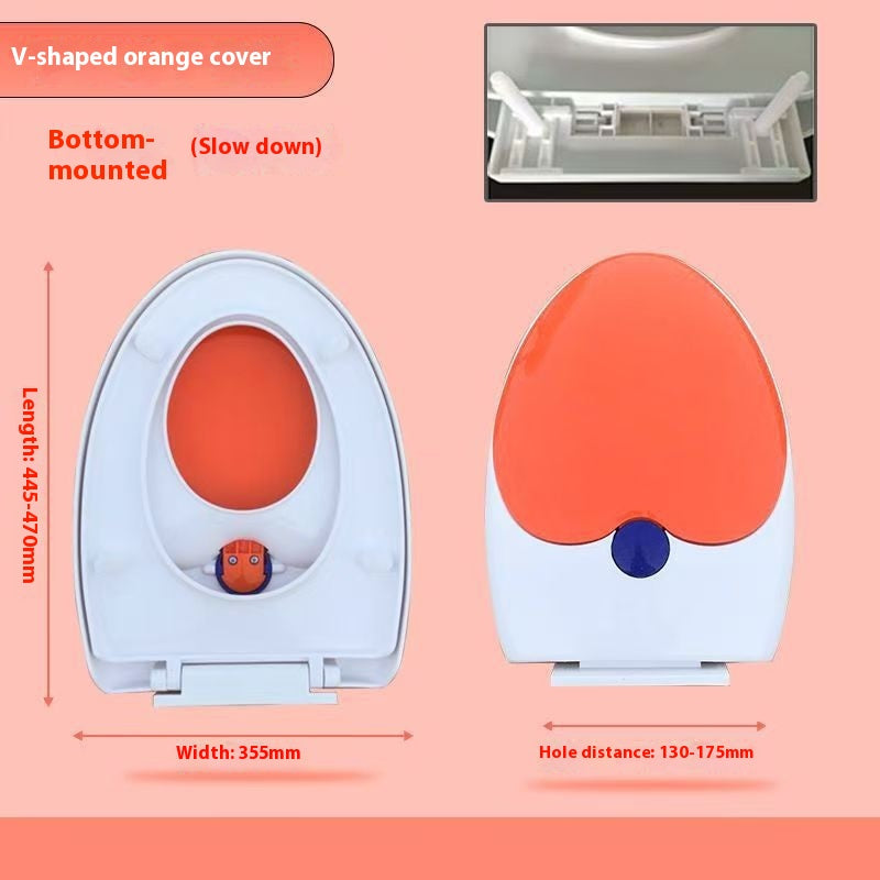 Dual-Purpose Toilet Lid Cover Thickened Modern Bathroom Storage
