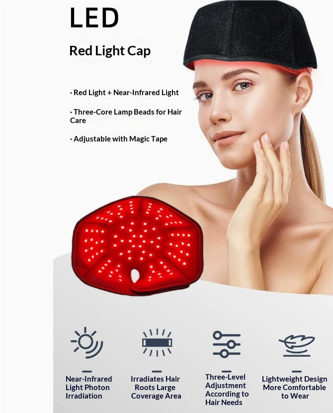 Red Light Hair Care Cap - LED Therapy Hat