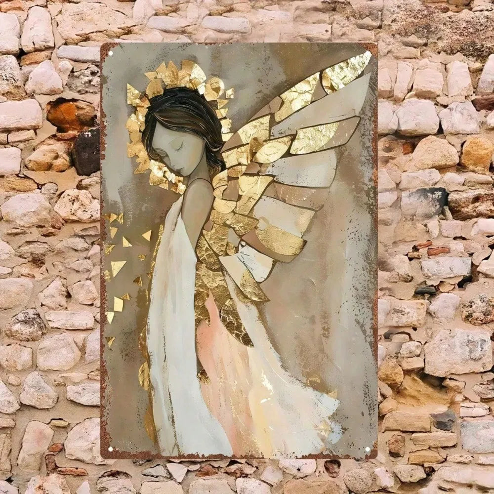 Metal Tin Sign Wall Decoration - 20 cm x 20 cm