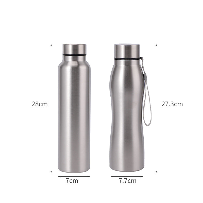 Large Capacity Portable Stainless Steel Water Bottle - 1000ml