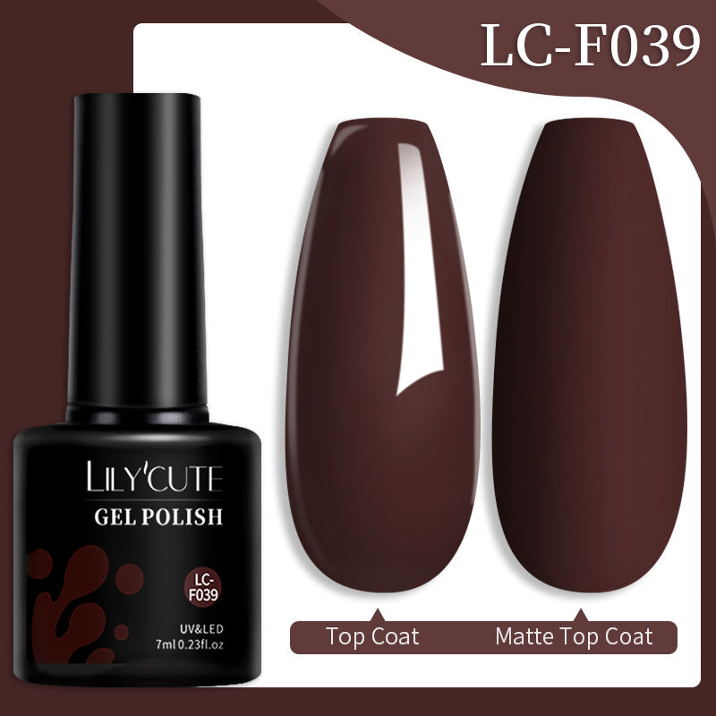Colored Glitter Nail Glue Set for Nail Art - Waterproof & Non-Flushing
