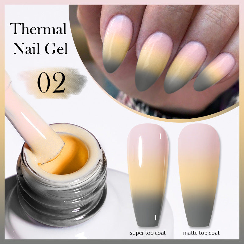 Color Changing UV Nail Polish Kit with Gradient Effects - Multiple Colors