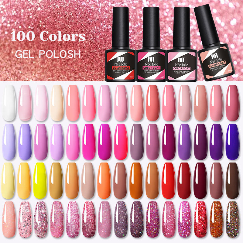 Nail Polish Set - Nude Neutrals Soak Off Gel Polish for Natural Manicure