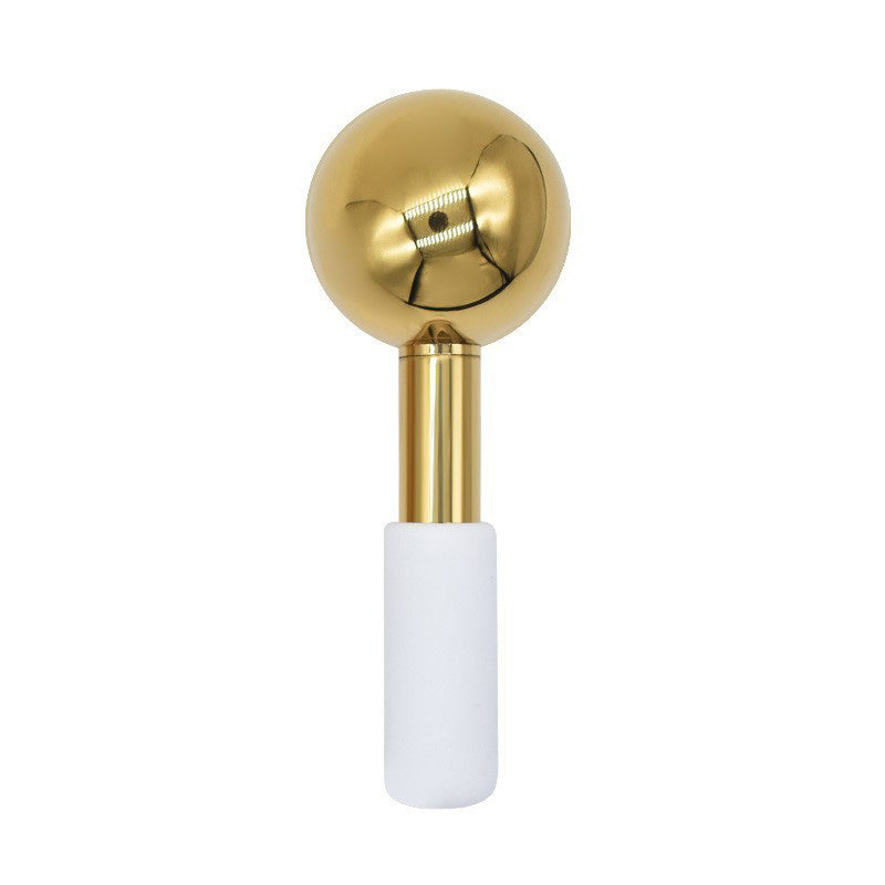 Ice Facial Massage Roller Stainless Steel Cryo Stick for Skin Cooling and Lifting