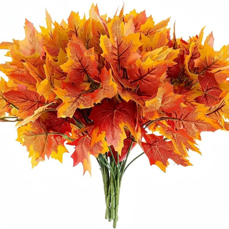 Autumn Artificial Flowers for Home Garden Outdoor Decor - Fake Faux Floral Arrangements