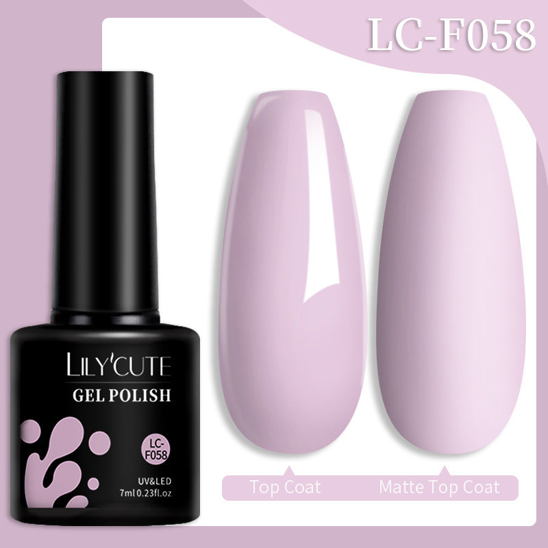 Colored Glitter Nail Glue Set for Nail Art - Waterproof & Non-Flushing