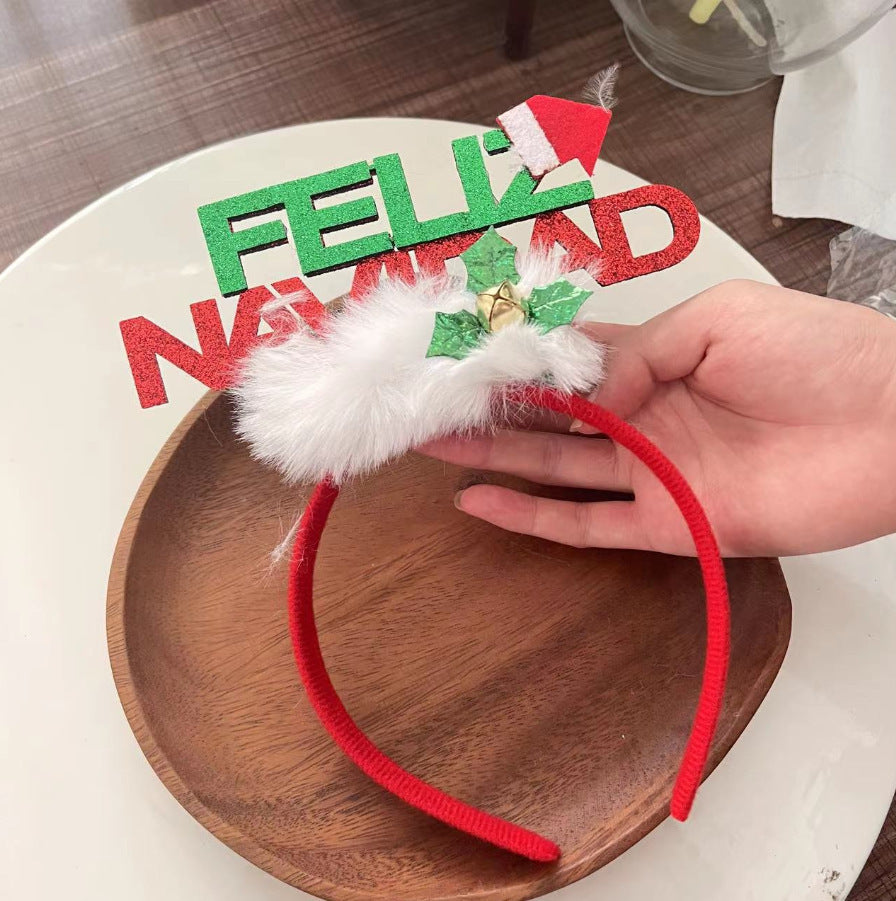 Christmas Light Headband for Women – Snowflake & Holiday Styles