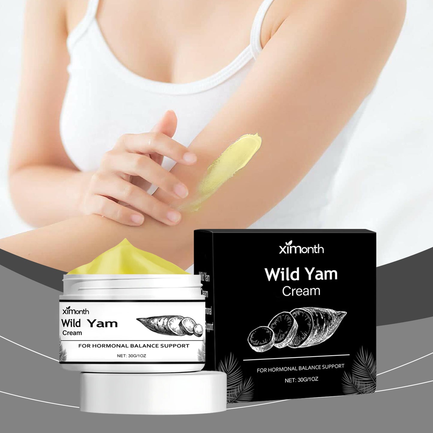 Wild Yam Root Nourishing Cream - Moisturizing & Balancing Body Care