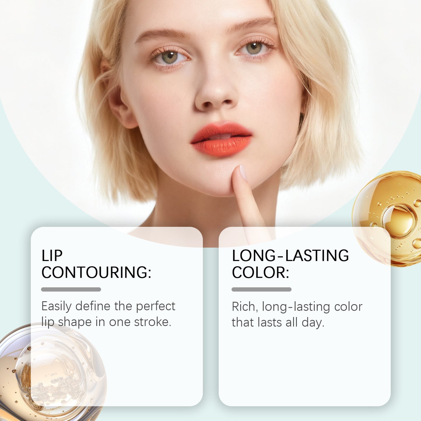 Glow Soft Lipstick Pen - Natural Lip Gloss for Bright, Silky, Plump Lips