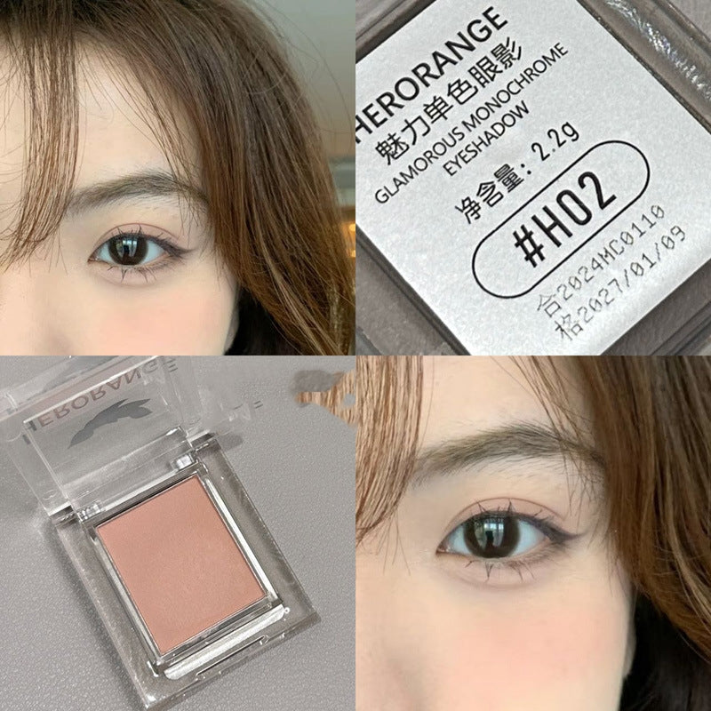 Monochrome Eyeshadow Palette - Matte & Shimmer Colors for Creative Makeup