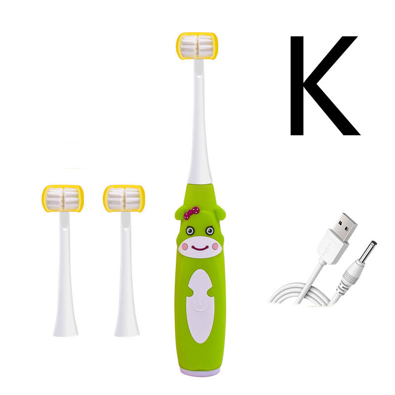 Portable Electric Travel U-Shaped Toothbrush for Adults & Kids