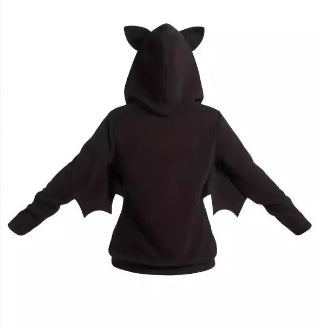 Plus Size Halloween Hoodie for Women - Casual Long Sleeve Sweatshirt