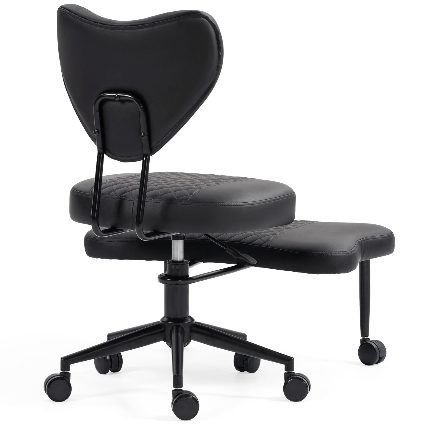 Ergonomic Meditation Chair with Lumbar Support - Black