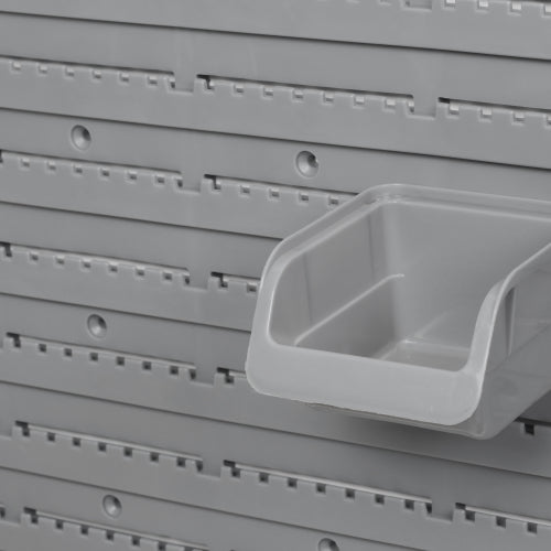 Wall Mounted Pegboard Tool Organizer Rack Kit - 44 Pieces for Garage & Workshop