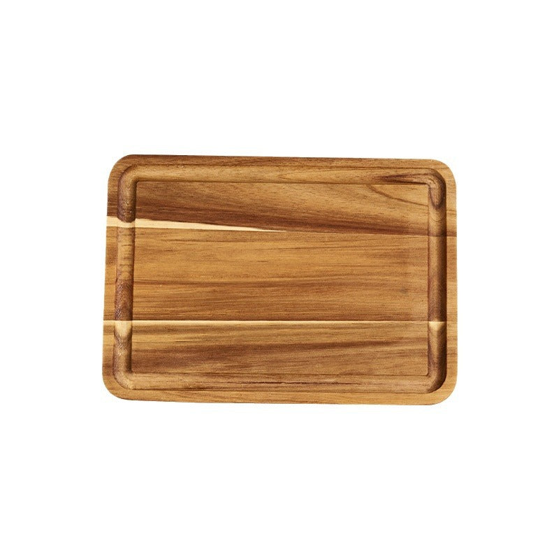 Acacia Mangium Wooden Chopping Board Set - Multiple Sizes Kitchen Prep