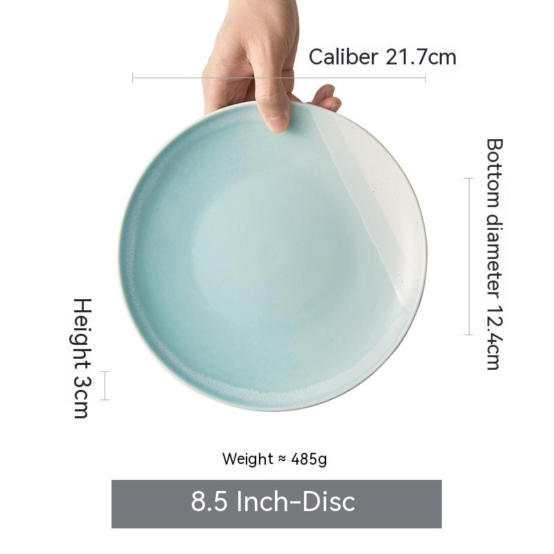 Flat Dish Set for Home Kitchen - Assorted Styles & Sizes