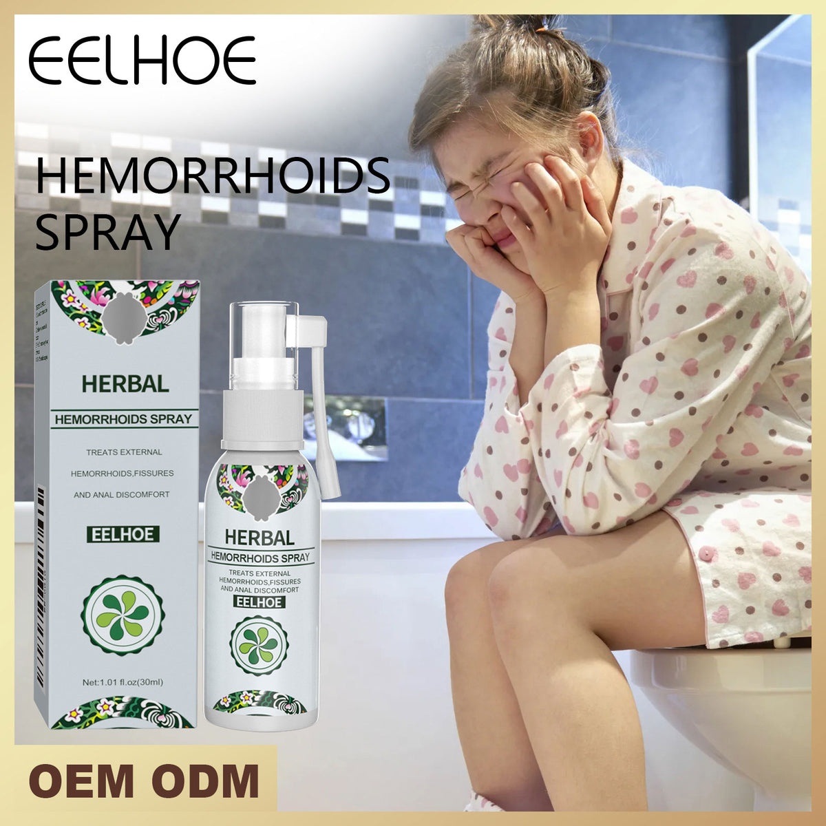 Herbal Perianal Care Spray – 30ml
