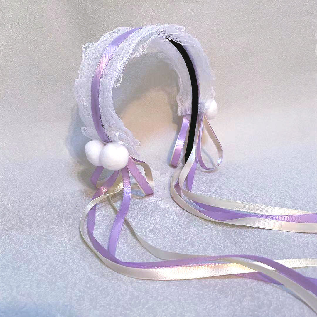 Bowknot Lace Hair Band