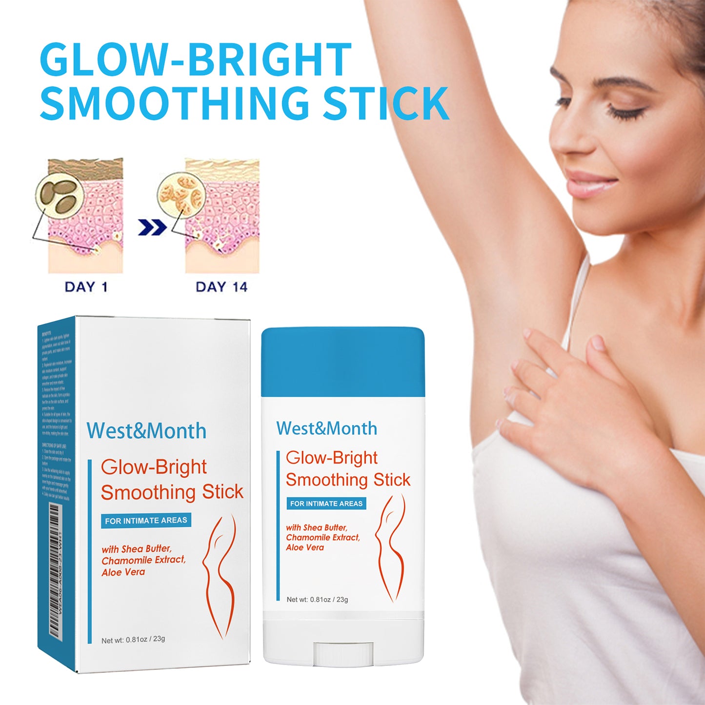Dark Spot Corrector Smoothing Stick for Elbows, Knees & Underarms
