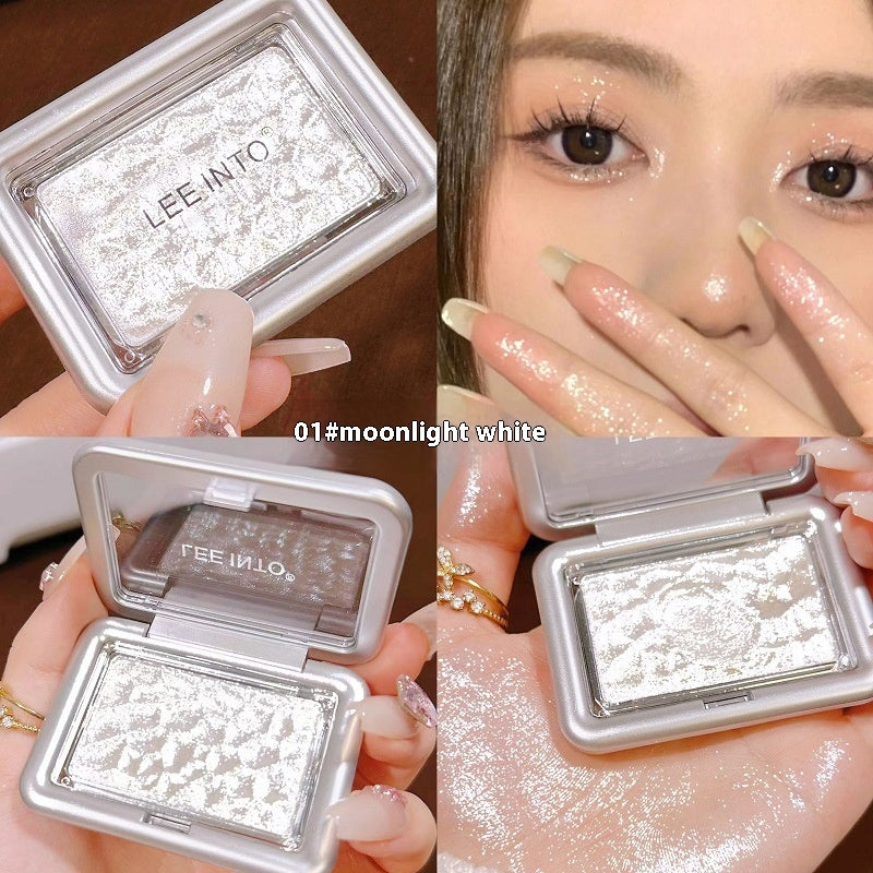 Highlight Eyeshadow Palette with Pearlescent Finish - Multiple Colors