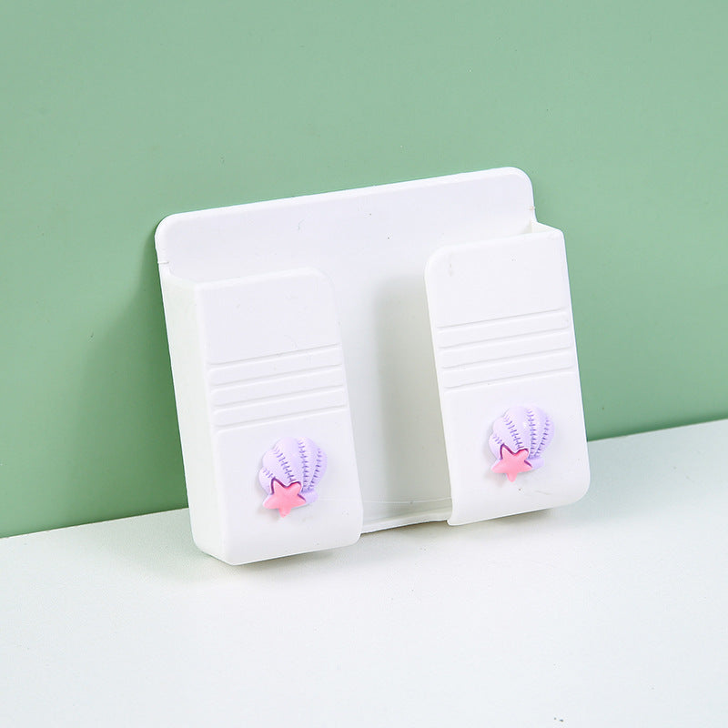 Multifunctional Mobile Phone Charging Stand Wall Organizer with Modern Design