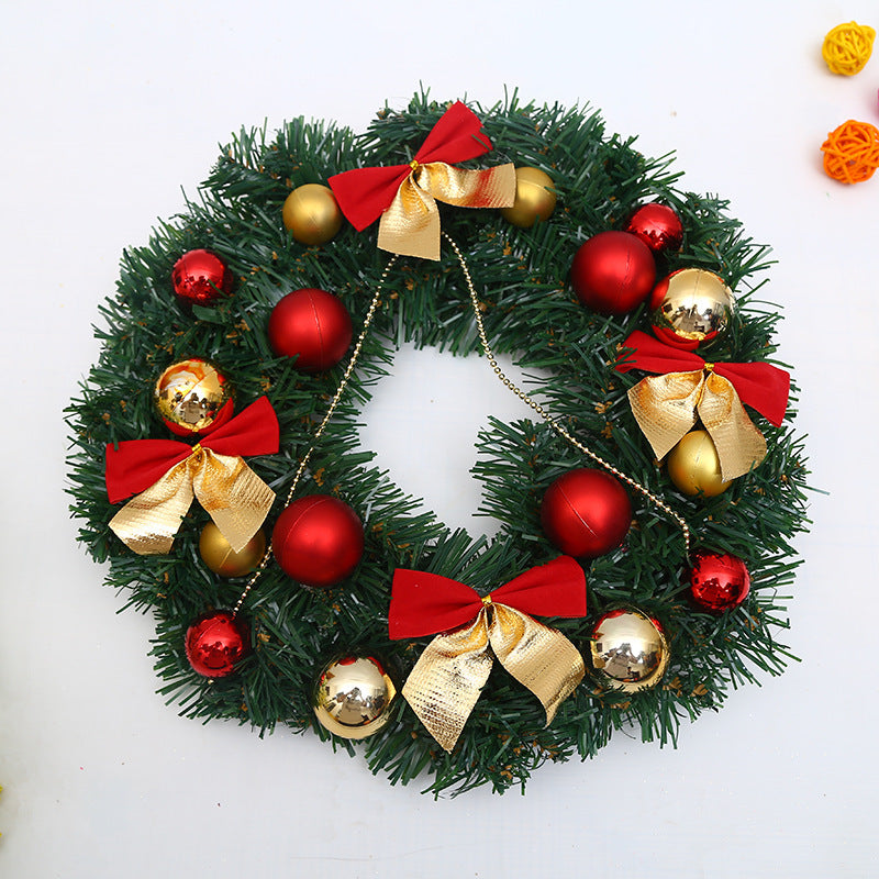 Christmas Garland Window Decoration - Festive Holiday Wreaths & Decor