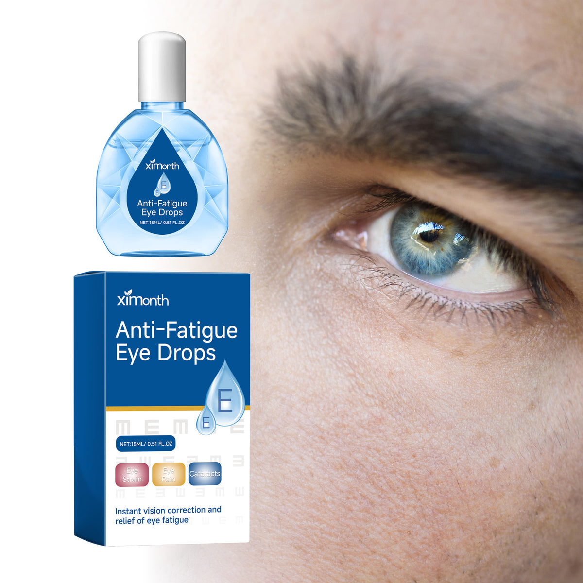 Eye Care Solution for Fatigue and Dryness 15ml - Eye Relief Serum