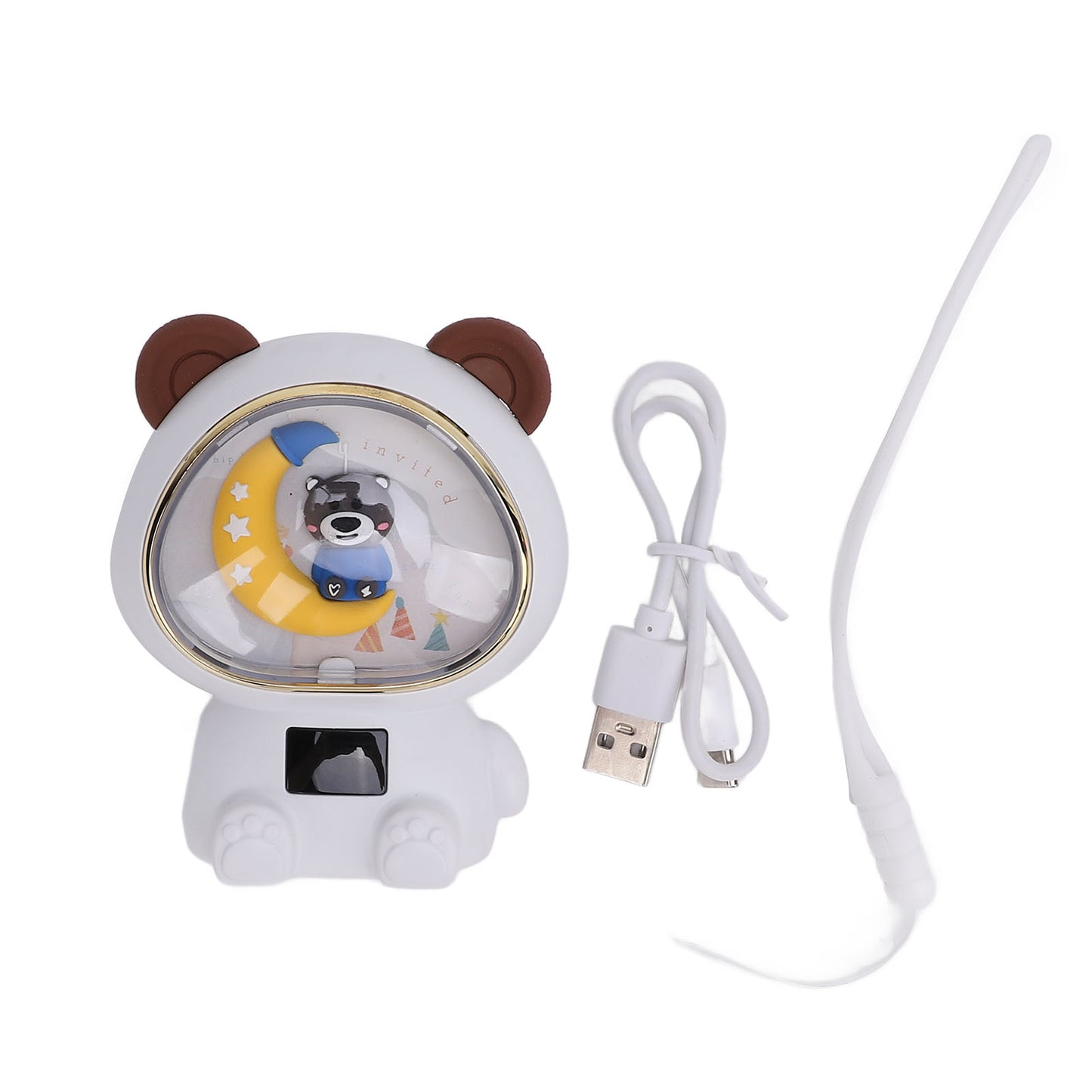 2-in-1 Cartoon USB Hand Warmer Power Bank - Fast Heating