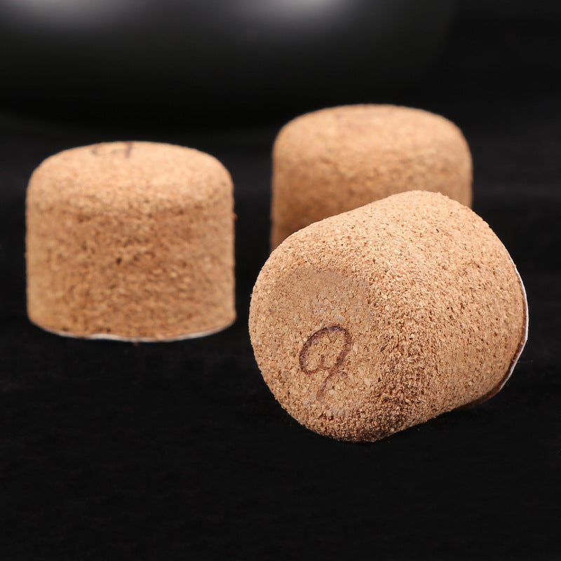 Wooden Cork Pipe Base - Anti-Injury Smoking Accessory for Pipes