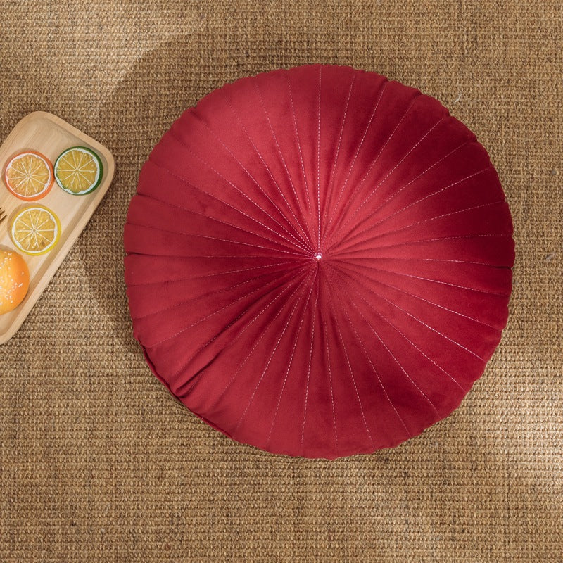 Solid Color Velvet Pumpkin Pillow Cushion Home Decor