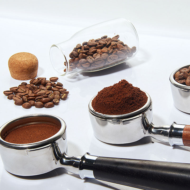 Italian-Style Coffee Machine Portafilter Bottomless Filter for Espresso