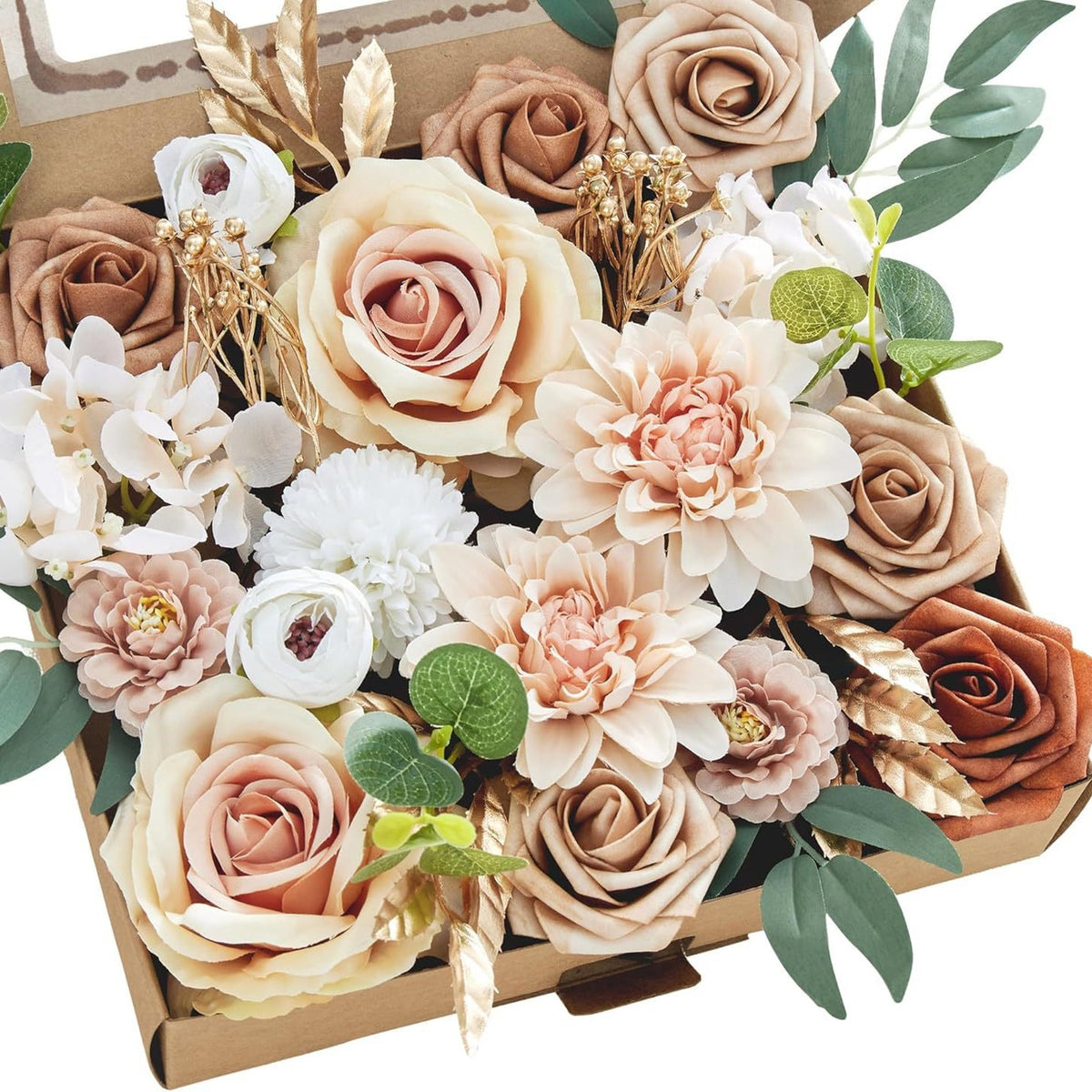 Silk Flower Wedding Table Vase Decor for Home & Banquet Events