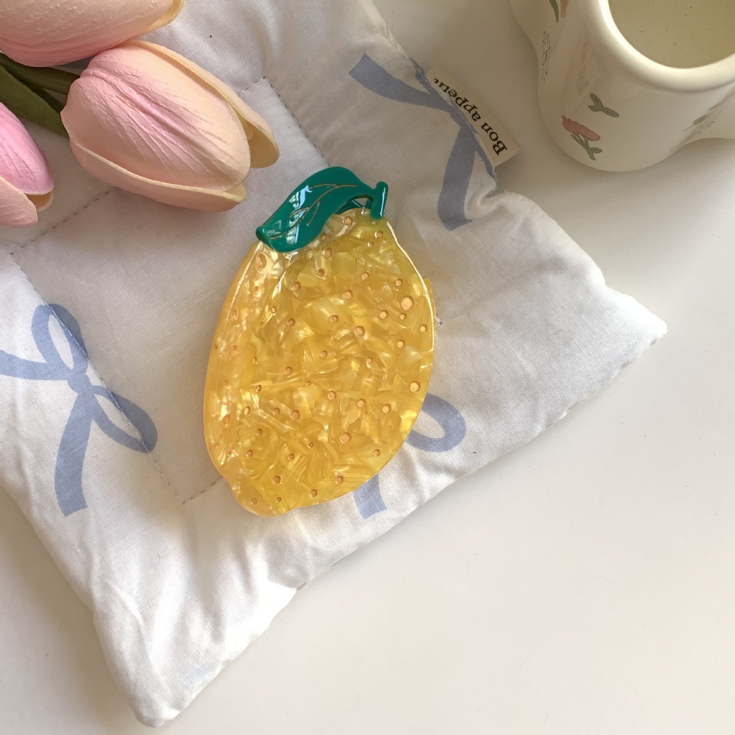Korean Style Fruit Acetate Hair Claw Clip - Multiple Designs