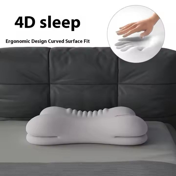 Memory Foam Pillow for All Sleeping Positions - Fashion Gray
