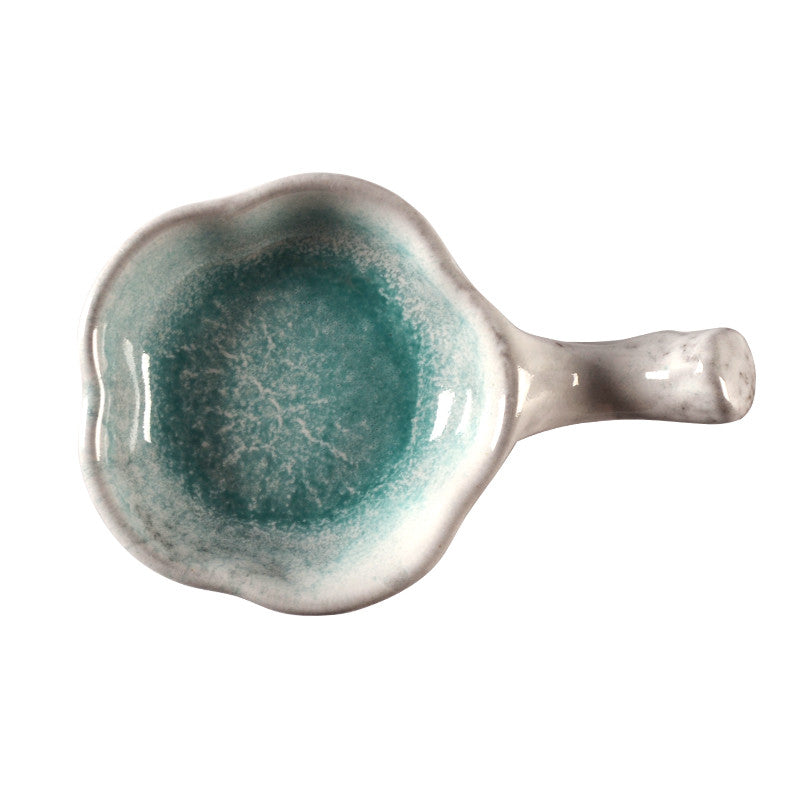 Japanese Chopstick Holder Saucer - Ceramic Tableware for Kitchen & Dining