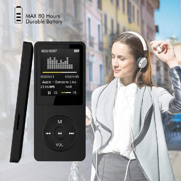 Portable MP3 Player with Screen and FM Radio