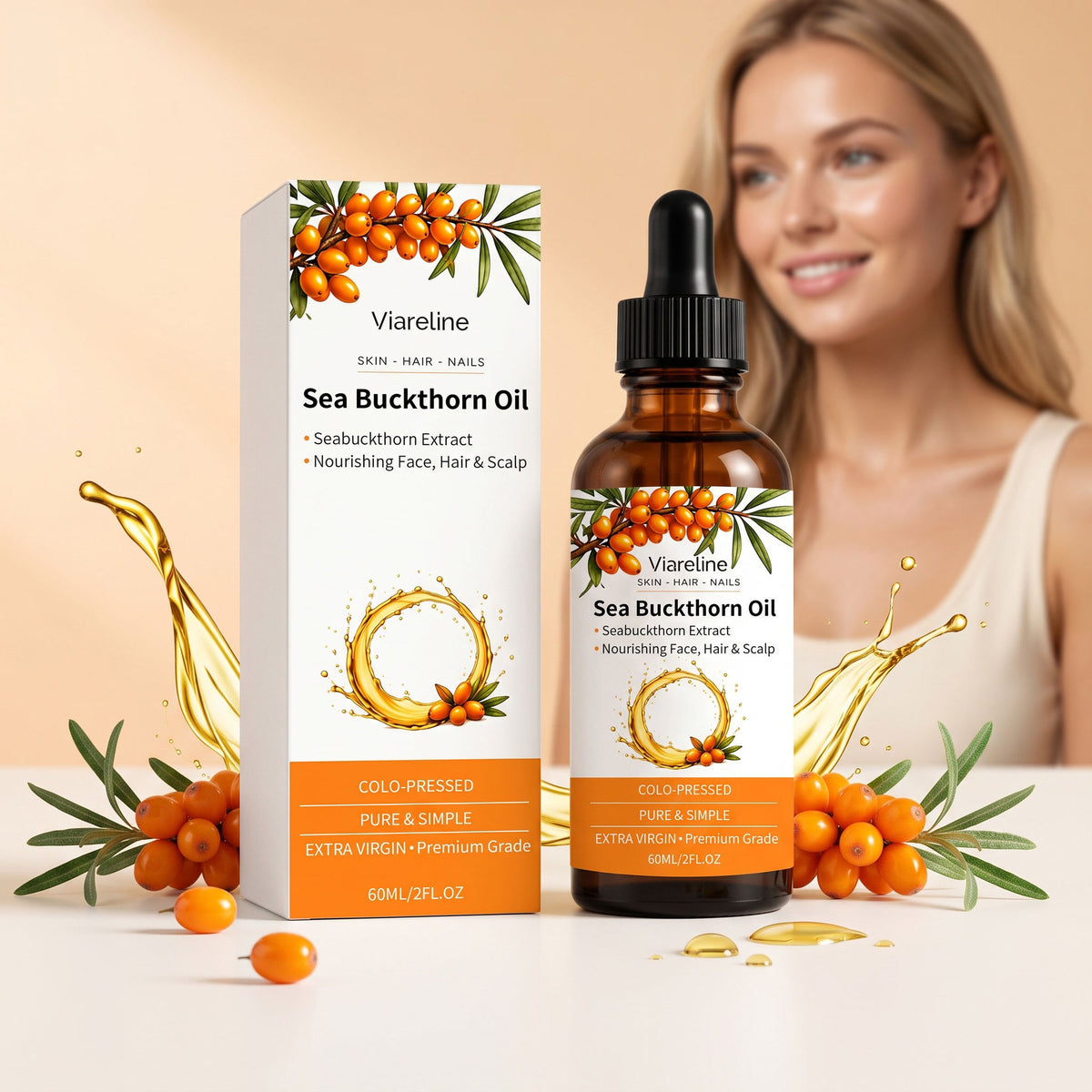 Seabuckthorn Essential Oil Skin Care 60ml