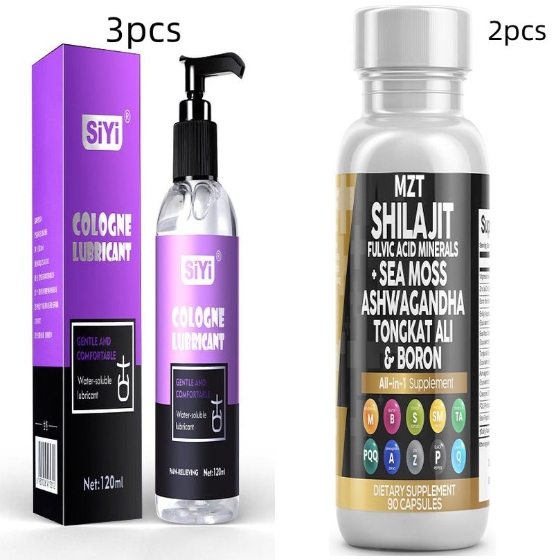 Lubricating Liquid 120ml - Set of 3 Bottles Plus Capsules