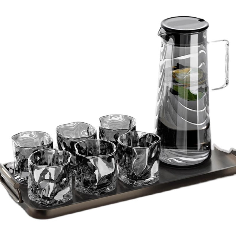 Large Capacity Water Bottle Set with Kettles and Cups for Home & Living