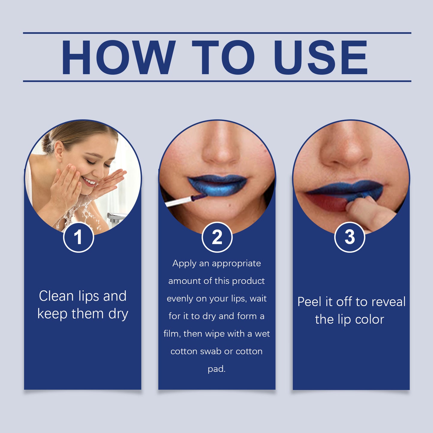 Matte Peel-Off Lip Glaze - Moisturizing Long-Lasting Lip Stain