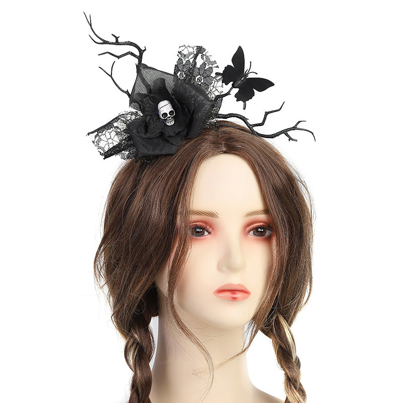 Pumpkin Head Hair Accessory Halloween Headband