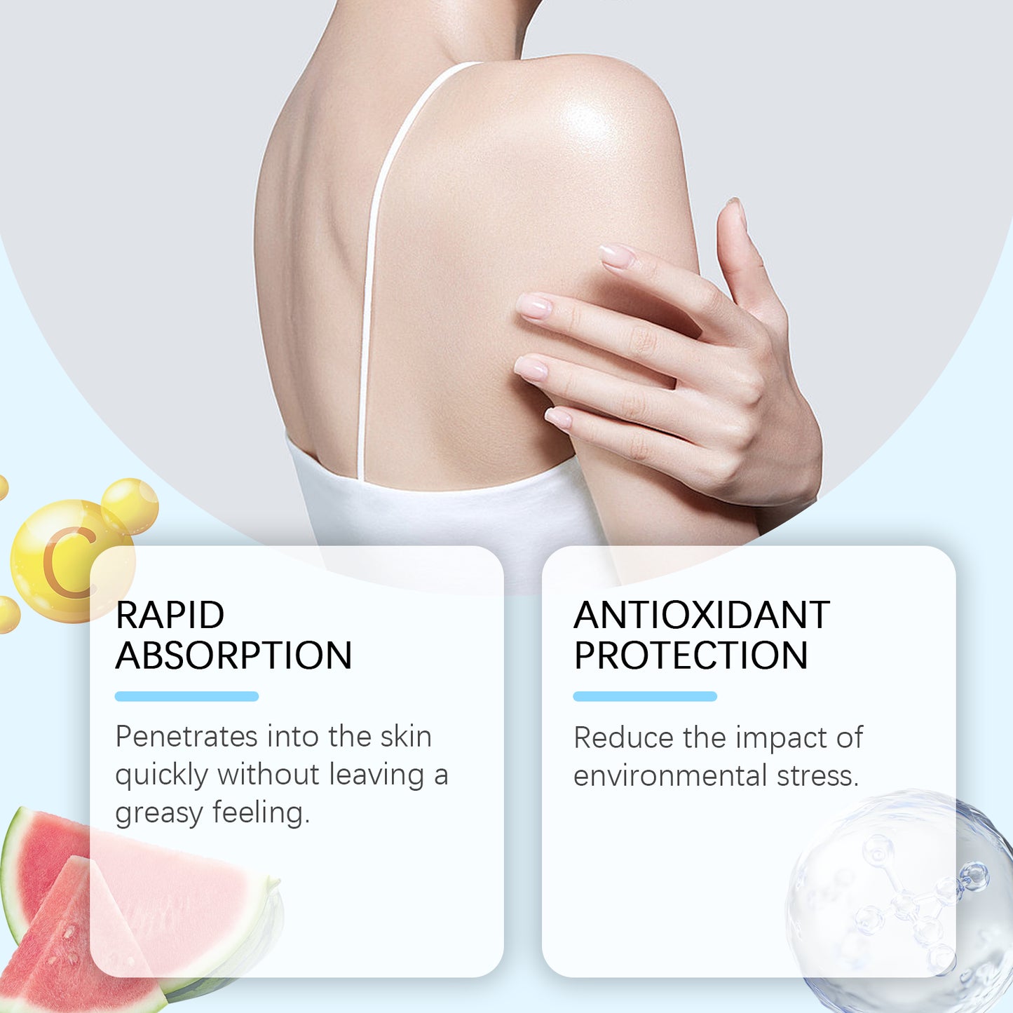 Watermelon Nourishing Body Cream with Niacinamide & Vitamin C - 100g