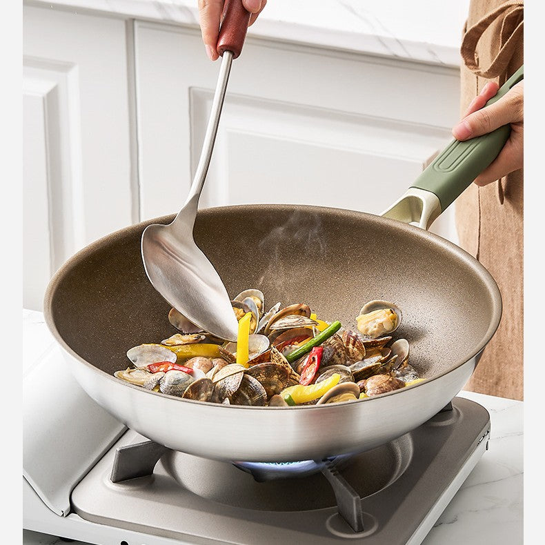 Titanium Non-Stick Frying Pan 32cm & 34cm - Household Kitchen Cookware
